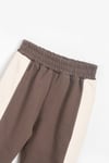 Kız Erkek Basic Şerit Detaylı Sweatshırt Takım Çocuk Takımı
