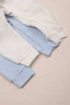 2'li Çıtçıtlı Tulum Pijama Uzun Kollu Mevsimlik Bebek Çocuk Nakışlı Tulum