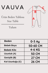 Bebek Tulum Baskılı ÇıtÇıtlı Bereli Uyku Tulumu Yenidoğan Bebek Tulumu