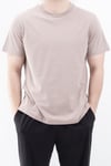 Düz Tişört Standart Kalıp Bisiklet Yaka Slim Fit Unisex Basic Düz Tişört V00876