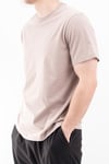 Düz Tişört Standart Kalıp Bisiklet Yaka Slim Fit Unisex Basic Düz Tişört V00876