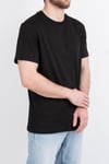 Düz Tişört Standart kalıp Bisiklet Yaka Unisex Basic Düz Kısa Kollu Tişört