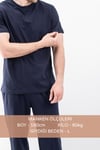Düz Tişört Standart Kalıp Bisiklet Yaka Slim Fit Unisex Basic Düz Tişört V00876