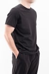 Düz Tişört Standart Kalıp Bisiklet Yaka Slim Fit Unisex Basic Düz Tişört V00876