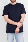 Düz Tişört Standart kalıp Bisiklet Yaka Unisex Basic Düz Kısa Kollu Tişört