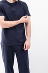 Düz Tişört Standart Kalıp Bisiklet Yaka Slim Fit Unisex Basic Düz Tişört V00876