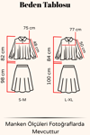 Fermuarlı Takım Oversize Nakışlı Yakalı Tesettür Takım