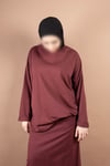 GENİŞ UZUN KOL OVERSIZE TSHIRT 25541
