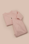 İkili Takım Kız Erkek Bebek Çocuk Nakışlı Pijama Takımı