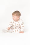 Kız & Erkek Bebek Çocuk Pijama Takımı Baskılı Uzun Kollu Pijama Takımı