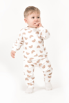Kız & Erkek Bebek Çocuk Pijama Takımı Baskılı Uzun Kollu Pijama Takımı