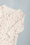 Kız Erkek Bebek Tulumu Uzun Kollu Fermuarlı Pijama Tulum Baskılı Uyku Tulumu