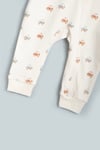 Kız Erkek Bebek Tulumu Uzun Kollu Fermuarlı Pijama Tulum Baskılı Uyku Tulumu