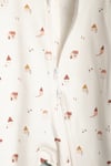 Kız Erkek Bebek Tulumu Uzun Kollu Fermuarlı Pijama Tulum Baskılı Uyku Tulumu