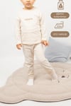 Kız Erkek Çocuk Pijama Takımı Uzun Kollu %100 Pamuklu Pijama Takımı