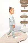 Kız Erkek Çocuk Pijama Takımı Uzun Kollu %100 Pamuklu Pijama Takımı