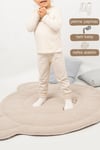 Kız Erkek Çocuk Pijama Takımı Uzun Kollu %100 Pamuklu Pijama Takımı