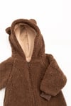 Kız Erkek Welsoft Tulum Bebek Çocuk Kışlık Tulum Fermuarlı Peluş Uyku Tulumu