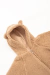 Kız Erkek Welsoft Tulum Bebek Çocuk Kışlık Tulum Fermuarlı Peluş Uyku Tulumu