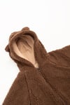 Kız Erkek Welsoft Tulum Bebek Çocuk Kışlık Tulum Fermuarlı Peluş Uyku Tulumu