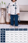 Organik Muslin Takım Kız Erkek Bebek Çocuk Uzun kollu Muslin Takım