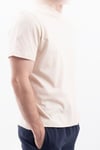 Oversize Geniş Kalıp Bisiklet Yaka Düz Kısa Kollu Tişört Unisex Basic Tişört V00875