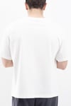 Oversize Geniş Kalıp Bisiklet Yaka Düz Kısa Kollu Tişört Unisex Basic Tişört V00875