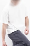 Oversize Geniş Kalıp Bisiklet Yaka Düz Kısa Kollu Tişört Unisex Basic Tişört V00875