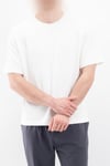 Oversize Geniş Kalıp Bisiklet Yaka Düz Kısa Kollu Tişört Unisex Basic Tişört V00875