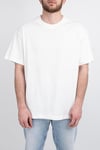Oversize Geniş Kalıp Bisiklet Yaka Unisex Basic Düz Kısa Kollu Tişört