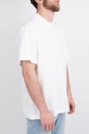 Oversize Geniş Kalıp Bisiklet Yaka Unisex Basic Düz Kısa Kollu Tişört