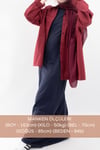 Oversize Uzun %100 Pamuk Kısa Kollu Rahat Elbise V00888