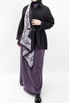 Oversize Uzun %100 Pamuk Kısa Kollu Rahat Elbise V00888