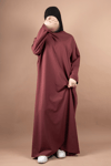 Oversize Uzun %100 Pamuk Rahat Elbise 25566