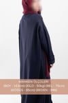 Oversize Uzun %100 Pamuk Rahat Elbise 25566