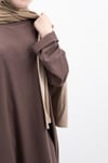 Oversize Uzun %100 Pamuk Rahat Elbise 25566