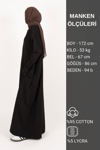 Oversize Uzun Rahat Elbise 25540