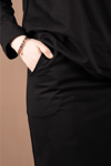 PAMUKLU CEPLİ ETEK 25565