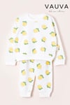 Pijama Takımı Uzun Kollu Baskılı Kız Erkek Bebek Çocuk Pijama Takımı