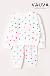 Pijama Takımı Uzun Kollu Baskılı Kız Erkek Bebek Çocuk Pijama Takımı