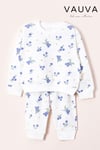 Pijama Takımı Uzun Kollu Baskılı Kız Erkek Bebek Çocuk Pijama Takımı