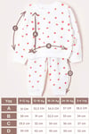 Pijama Takımı Uzun Kollu Baskılı Kız Erkek Bebek Çocuk Pijama Takımı