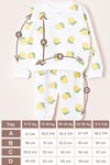 Pijama Takımı Uzun Kollu Baskılı Kız Erkek Bebek Çocuk Pijama Takımı