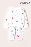 Pijama Takımı Uzun Kollu Baskılı Kız Erkek Bebek Çocuk Pijama Takımı