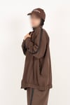 Poplin Ceket Fermuarlı Hırka