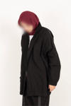Poplin Ceket Fermuarlı Hırka