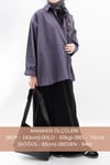 Regular Fit %100 Pamuklu Kısa Kollu Tesettür Elbise V00957