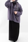 Regular Fit %100 Pamuklu Kısa Kollu Tesettür Elbise V00957