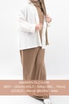 Regular Fit %100 Pamuklu Kısa Kollu Tesettür Elbise V00957