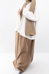 Regular Fit %100 Pamuklu Kısa Kollu Tesettür Elbise V00957
